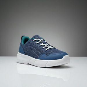 Kids Lace free Shoe | Blue