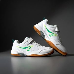 Boy's Lace free Shoe | White