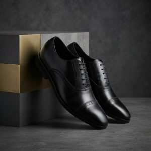 Japanese Premium Brogue_Black_Oxford Shoes