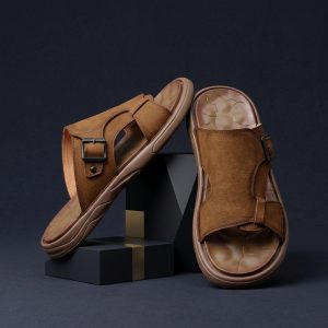 Timeless Comfort Brown_Men's Genuine Leather Sandals