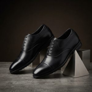Japanese Premium Brogue_Black_Oxford Shoes