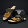 Timeless Comfort Suede_Men's Genuine Leather Slide
