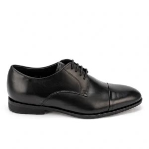 Japanese Premium Black Leather Derby Shoes