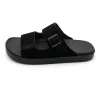 Timeless Comfort Black_Suede_Men's Genuine Leather Slide
