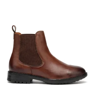 Genuine Leathe Brown_ Chelsea Boot
