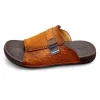 Timeless Comfort Men's Genuine Leather Sandals