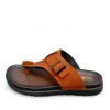 Timeless Comfort Brown_Men's Genuine Leather Sandal