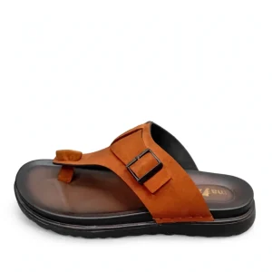 Timeless Comfort Brown_Men's Genuine Leather Sandal