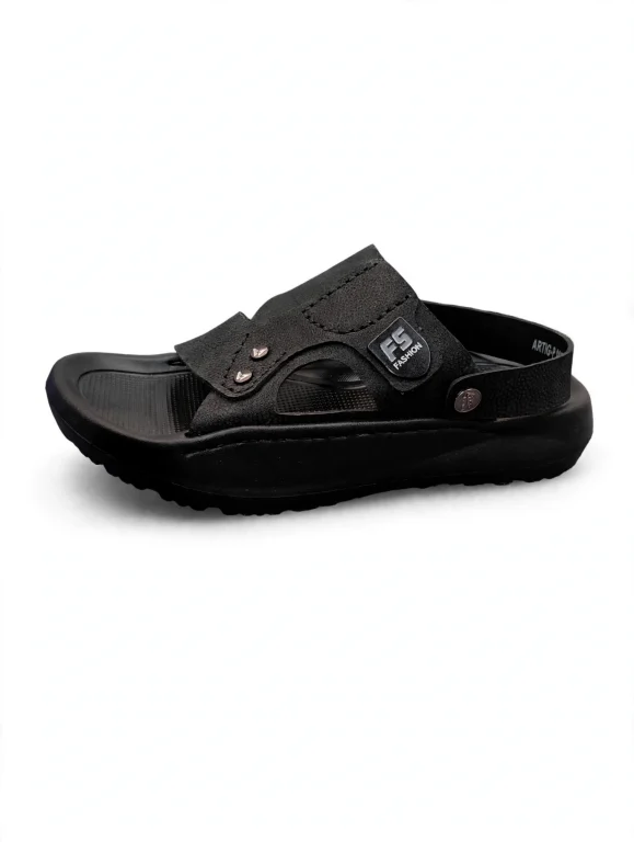 Stylish Comfort_Black_Sandal