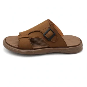 Timeless Comfort Brown_Men's Genuine Leather Sandals