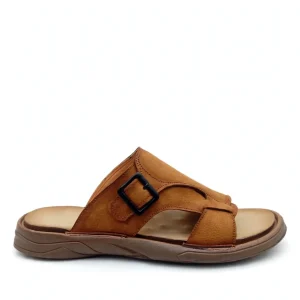 Timeless Comfort Mustard Men's Genuine Leather Sandals